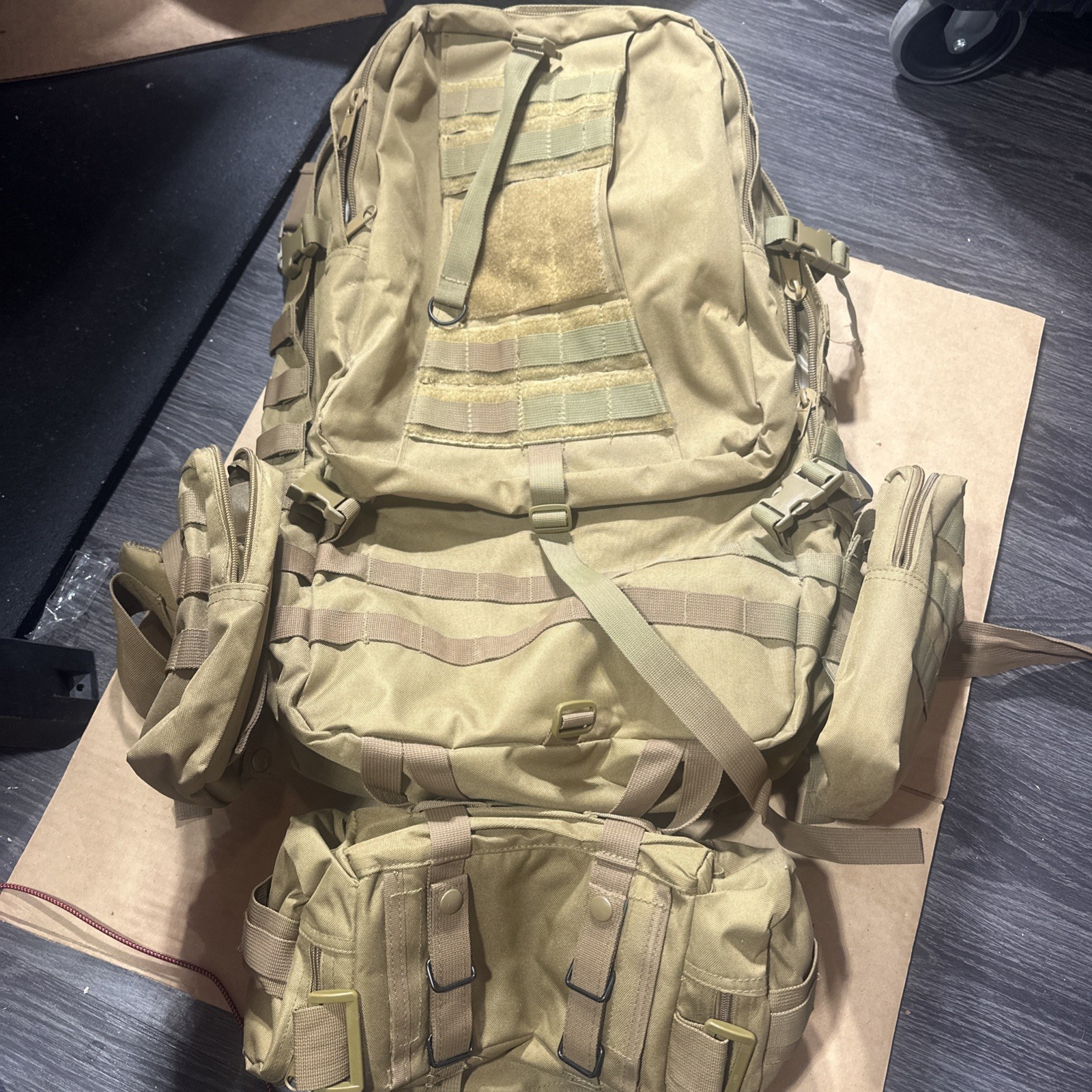 ROTHCO Global Assault Pack # 23510 W/ Tactical Convertipack – MINT!