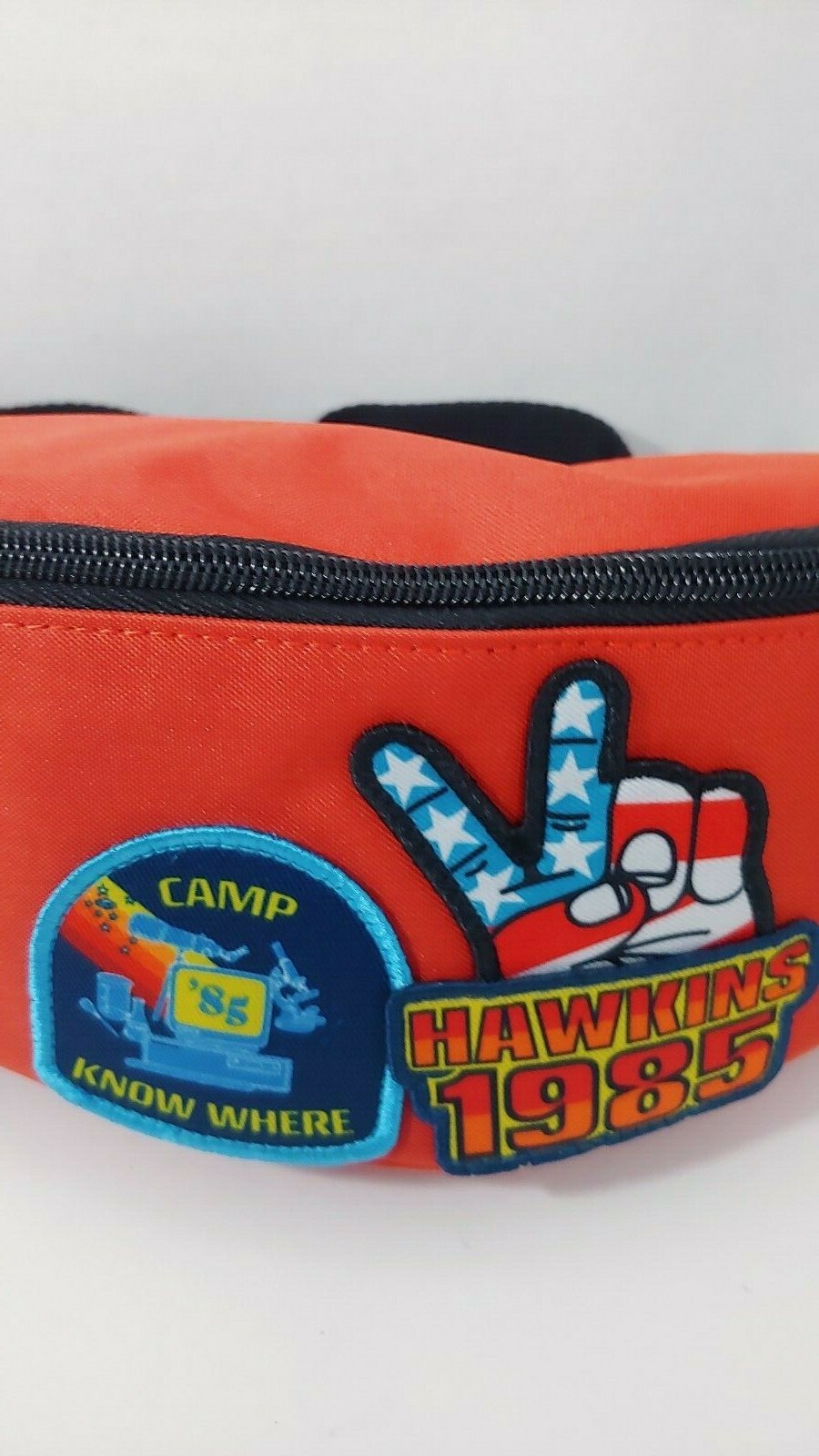 Stranger Things retro 80s Hawkins peace sign Red Fanny pack bum bag Funko NEW