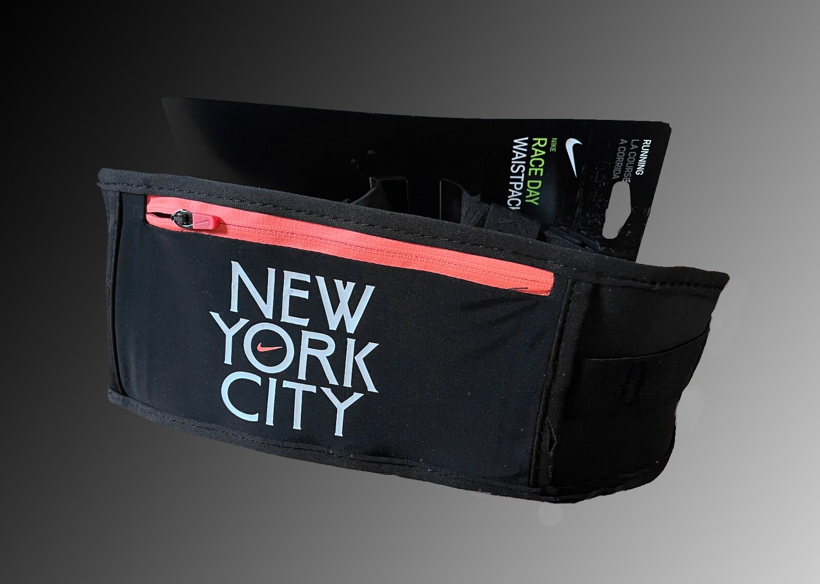 Nike New York City Race Day Black Waistpack Fanny pack