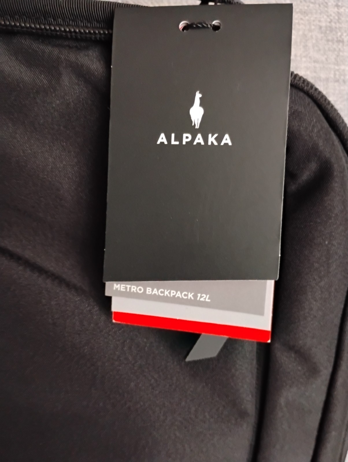 NEW – Alpaka Metro Backpack 12L EDC (EveryDay Carry) Black Axoflux 300D Nylon