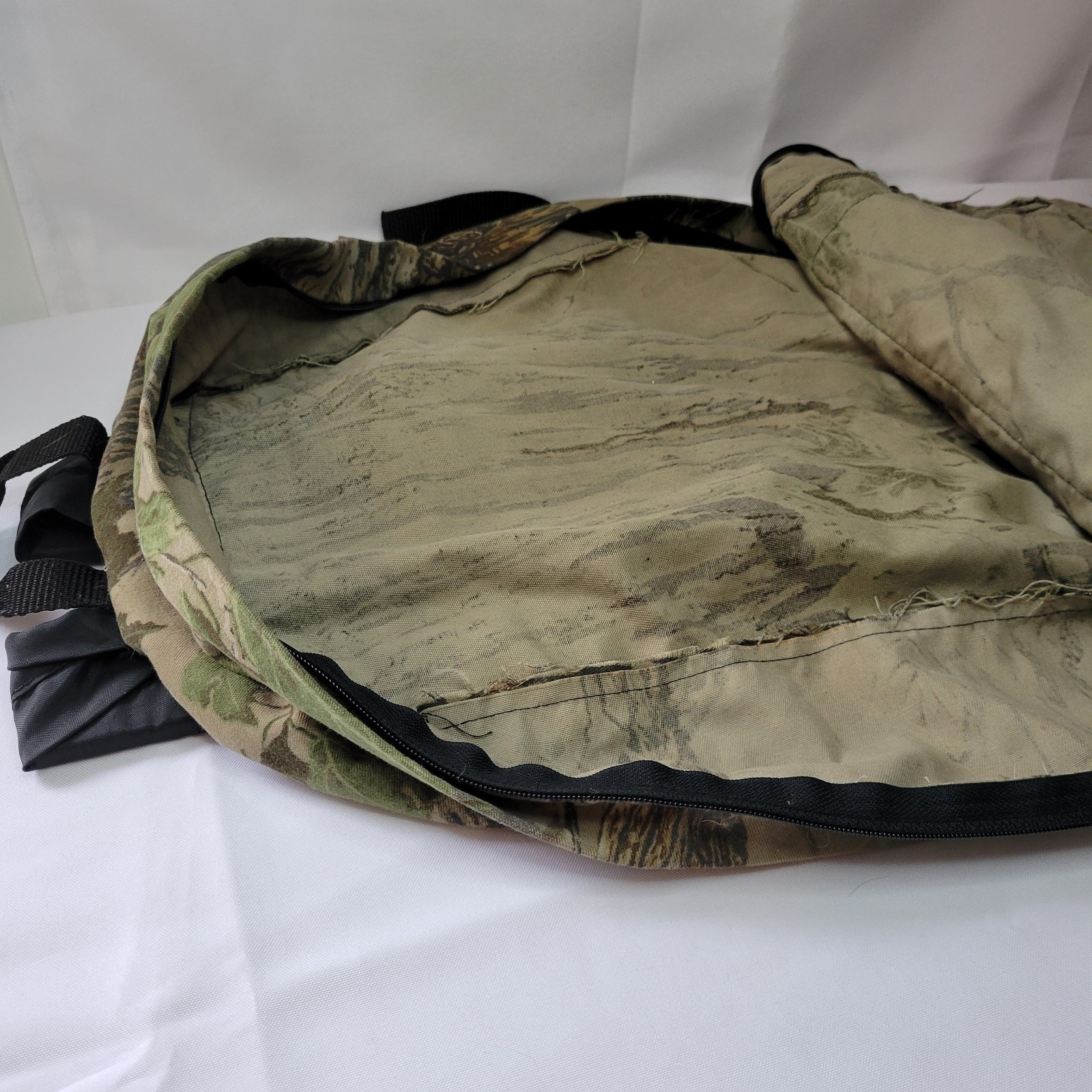 VTG Buckmasters Realtree Camo Backpack EUC Hunting Bag Packable Travel
