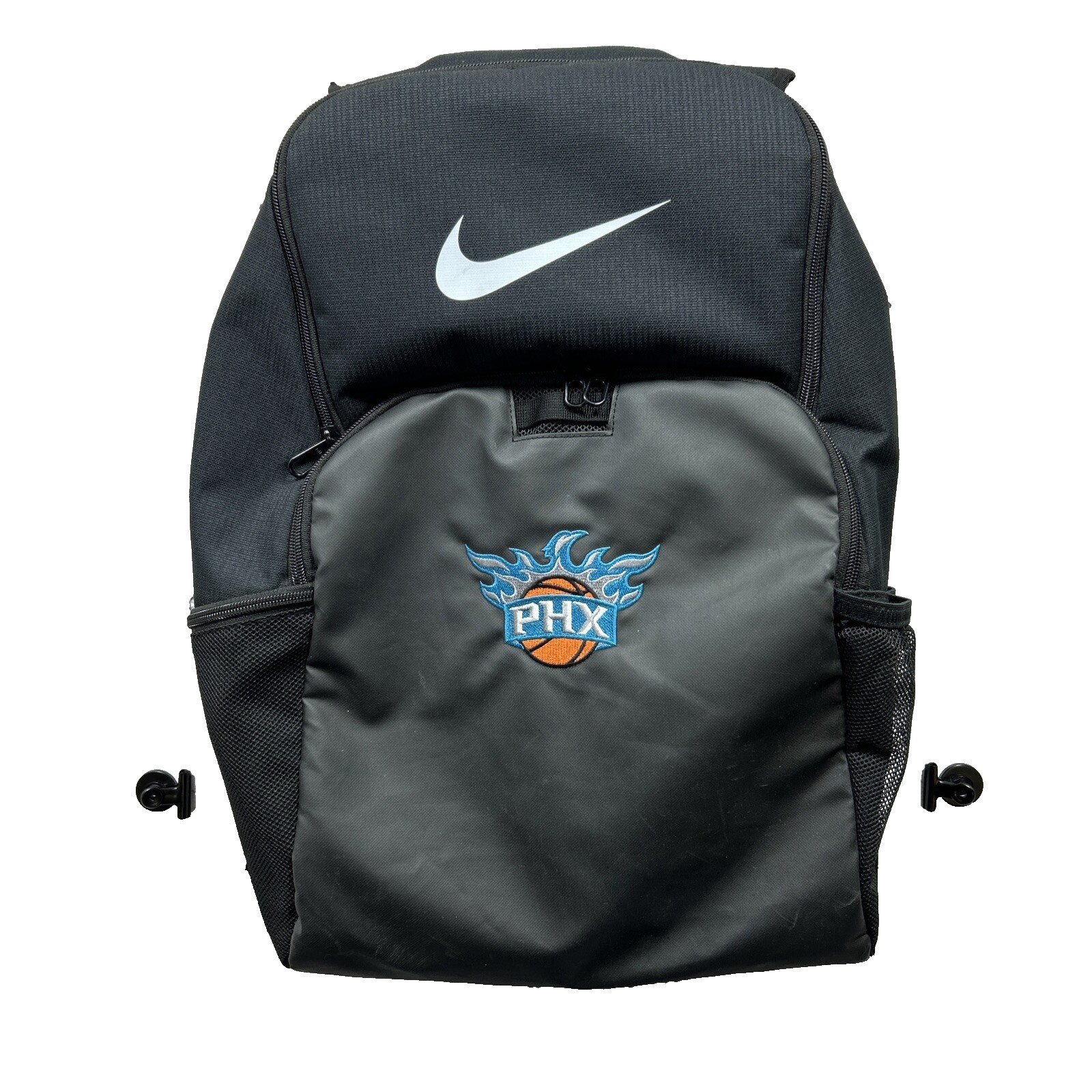 Nike Brasilia Phoenix Suns 9.5 XL DM3975-010 Black 30L Gym School Bag Backpack