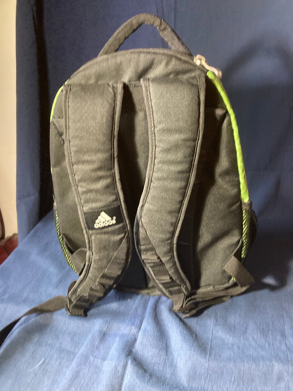 Adidas Backpack Green with Flower Pattern