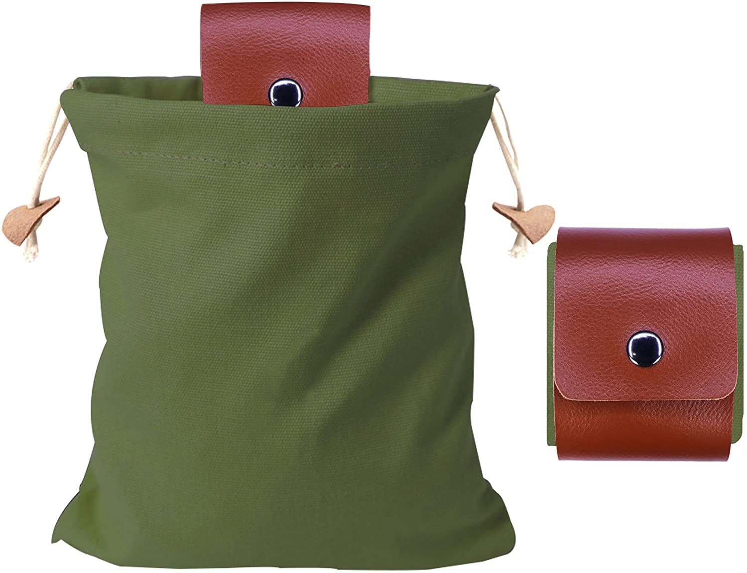 Durable Waterproof Wear-Resistant Multi-Pocket Camping Foraging Tool Storage Bag