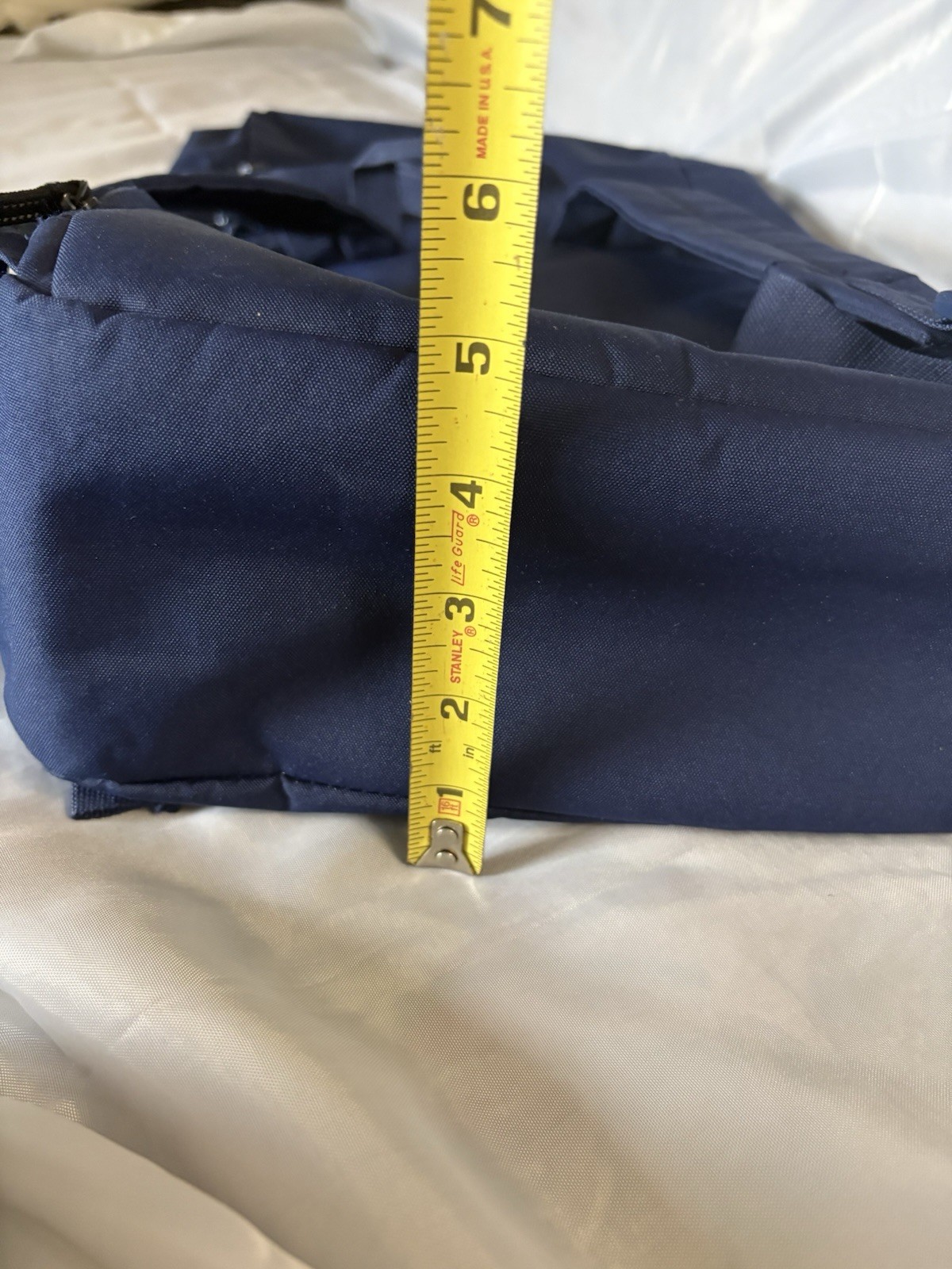 IKEA DROMSAK Large Hiking/ Duffle Or Laptop Backpack Navy Blue