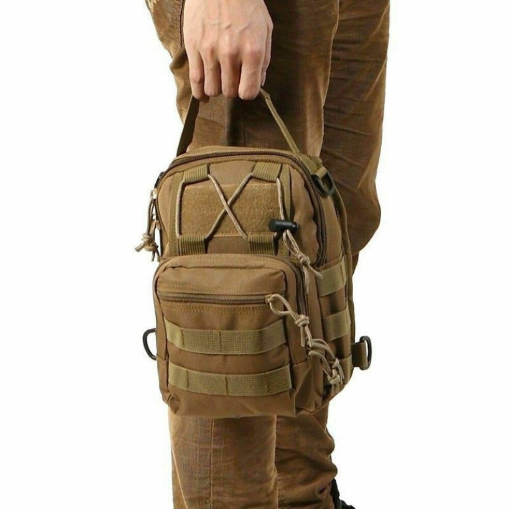 Tactical Shoulder Chest Pack Range Bags Concealed Carry Crossbody Gun Sling Bag