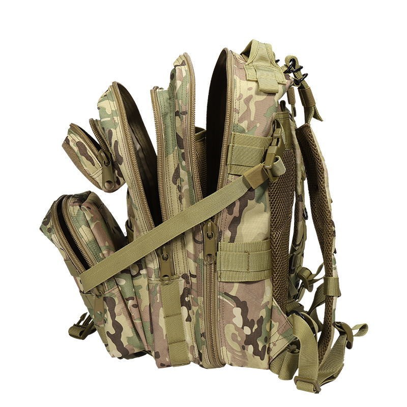Tactical Camouflage Polyester Reinforced Backpack