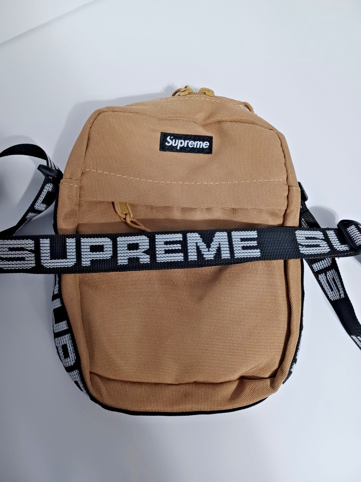 Supreme SS18 Shoulder Bag Tan