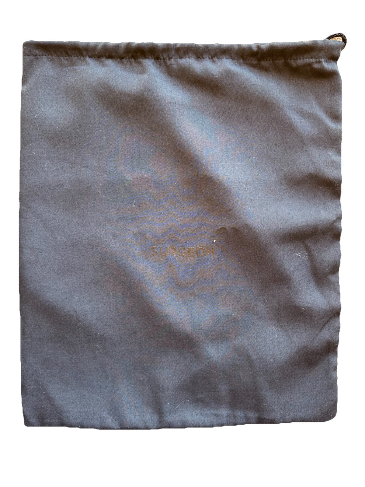Surgeon Shoe Dust Bag Cloth Drawstring (Black) 13.5″ X 16”