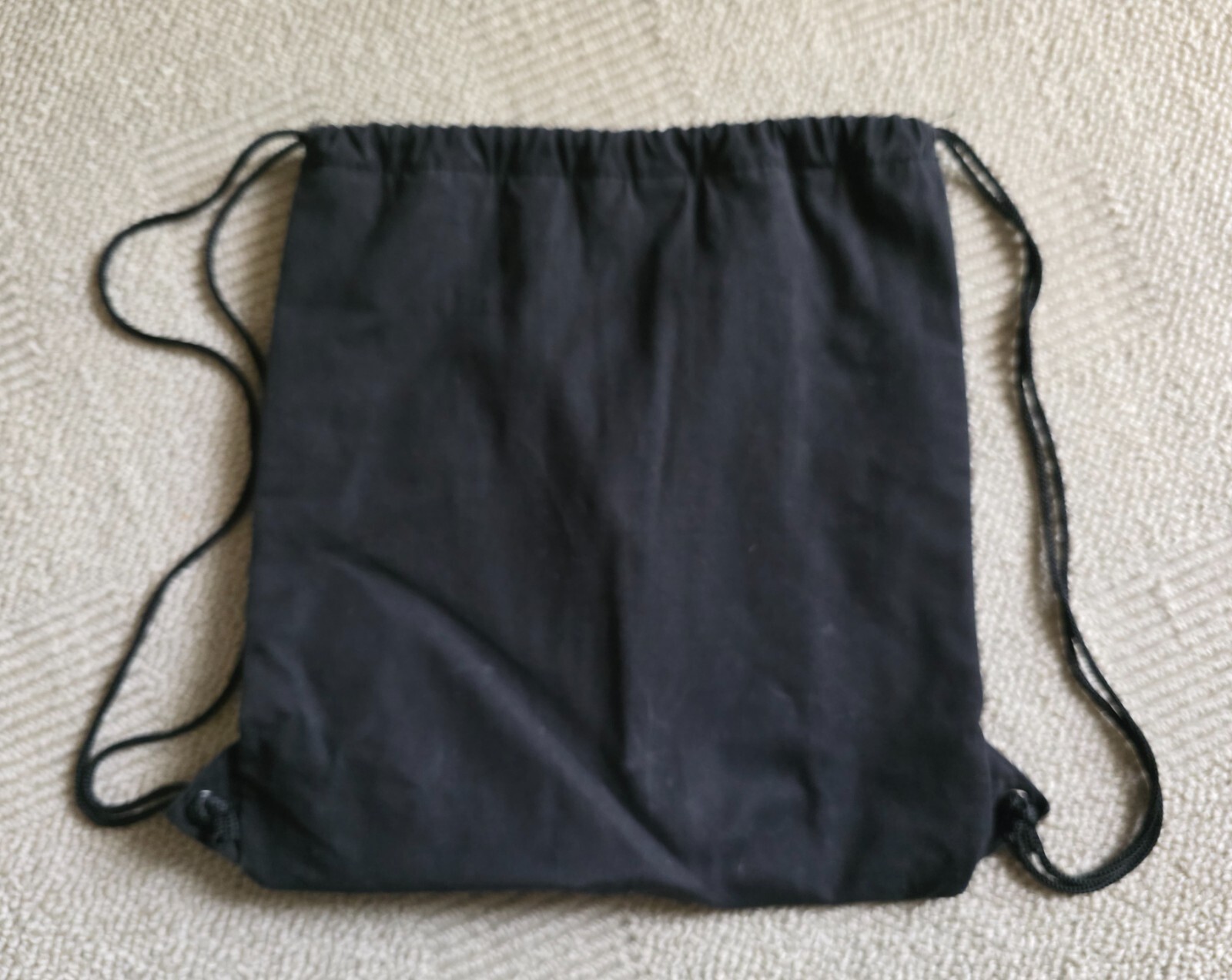 Mini Cooper Backpack Black Bulldog Drawstring Racing Car Accessory Tote