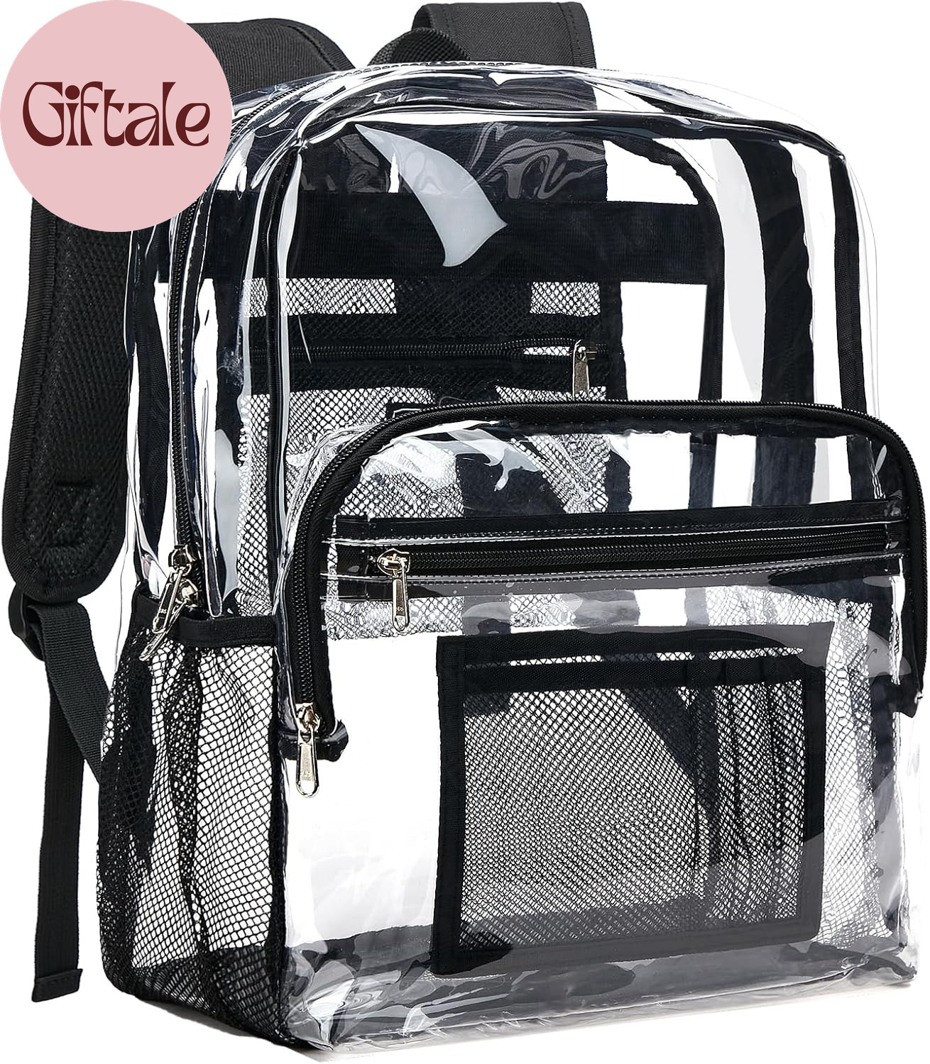Clear Backpack Heavy Duty – Clear Bookbag Large See through Backpack Plastic Tra