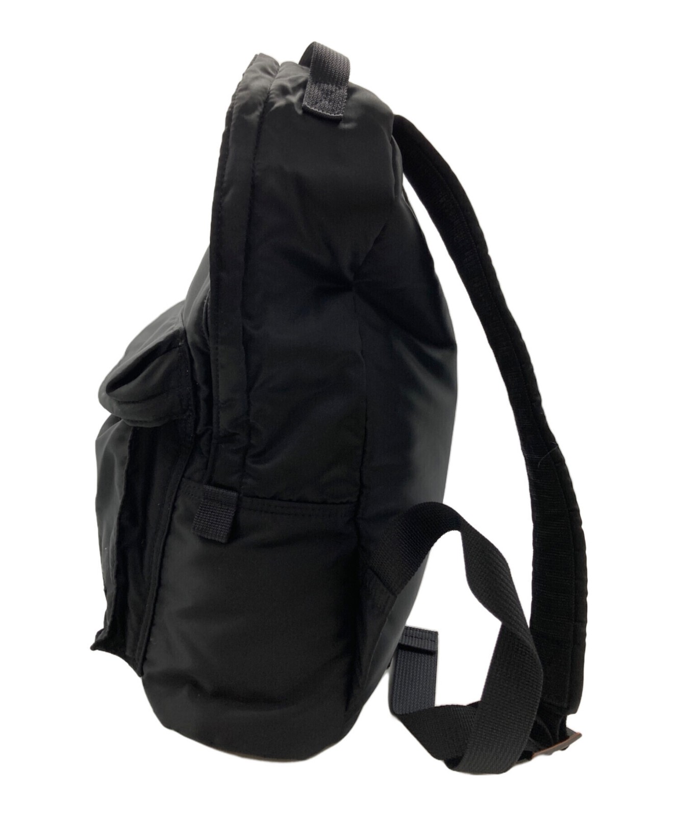 Porter Tanker Daypack Black Nylon Backpack Men Japan Zip Shoulder Bag 38cm