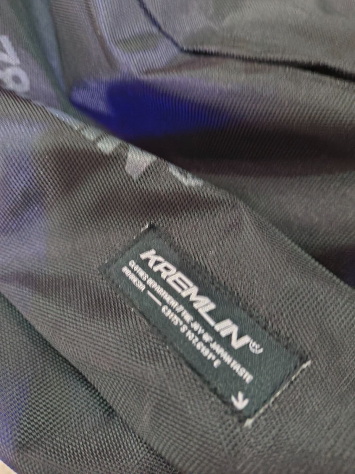 Kremlin Harbor Tech Gear Black Backpack Carrier Futuristic Tech Wear Cyberpunk