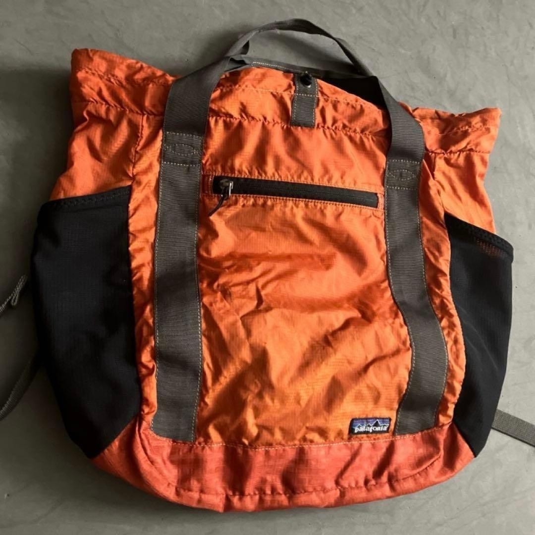 patagonia 00s patagonia Lightweight Bag Fair Vintage Orange 41cm x 43cm x 20cm