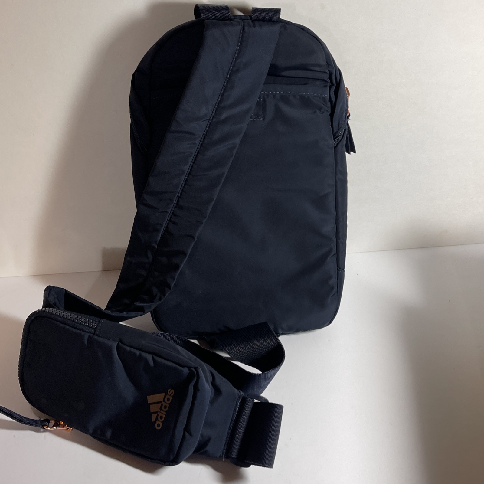 Adidas Unisex Essentials Adjustable Strap Crossbody Sling Navy Bag