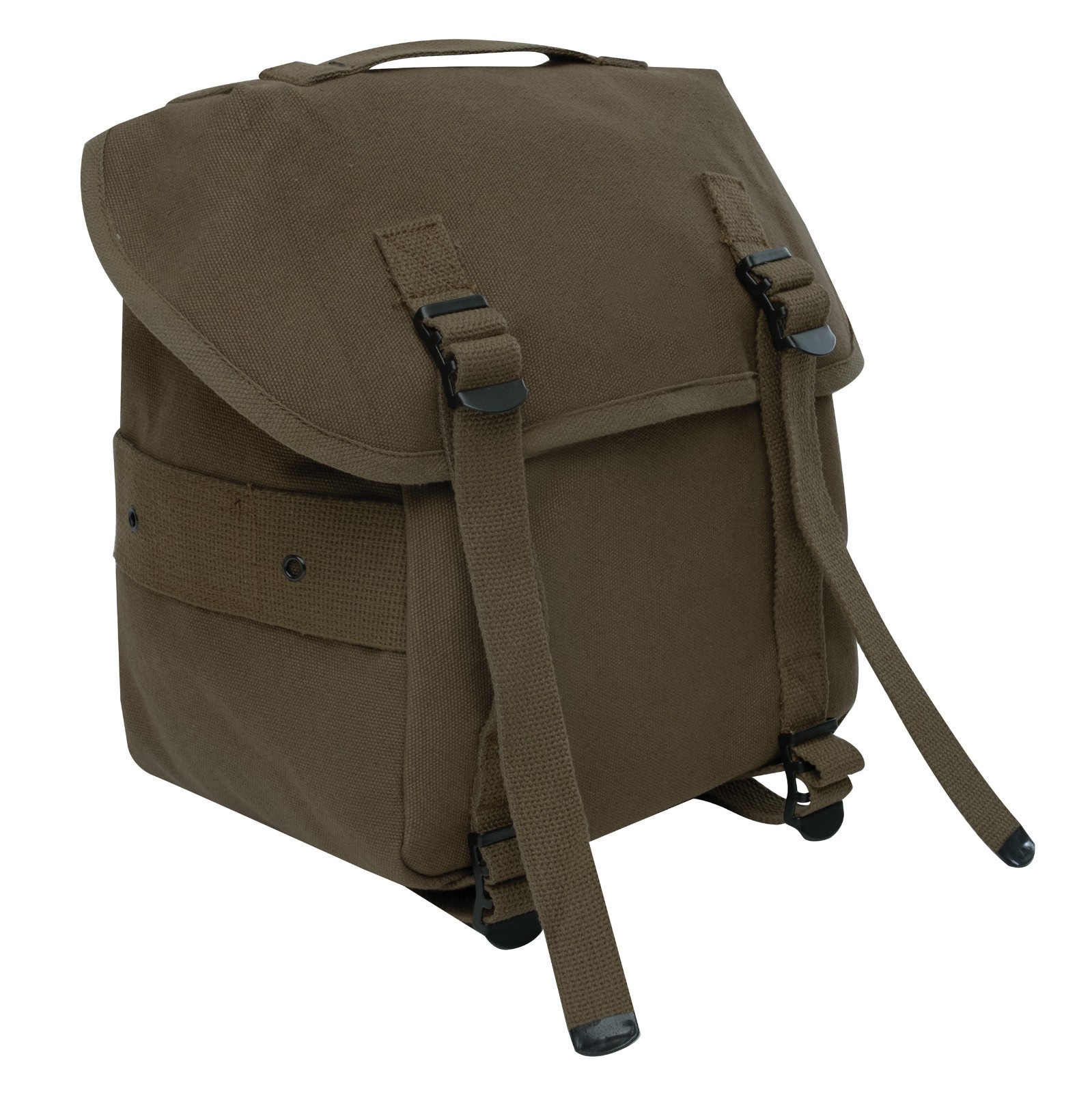 Olive Drab Canvas Butt Pack Military GI Style Tactical Mini Bag 9″ x 8.5″ x 6″
