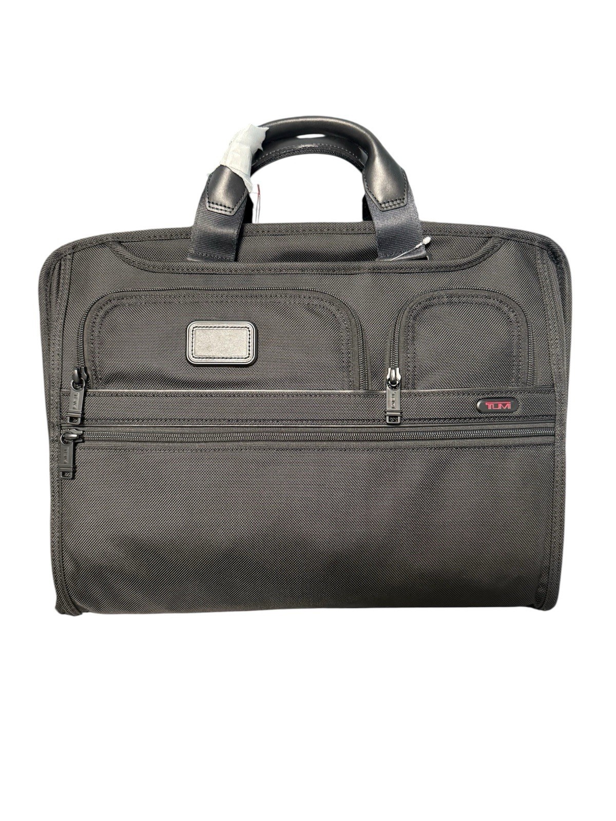 Tumi Alpha Compact Large 17.5″ Black Nylon Laptop Briefcase Brand New With Tags