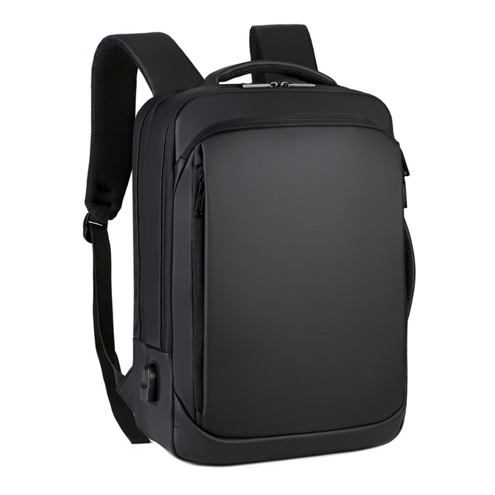 15.6 In Laptop Men Backpack Travel Usb Charging Computer School Backpack Zipper