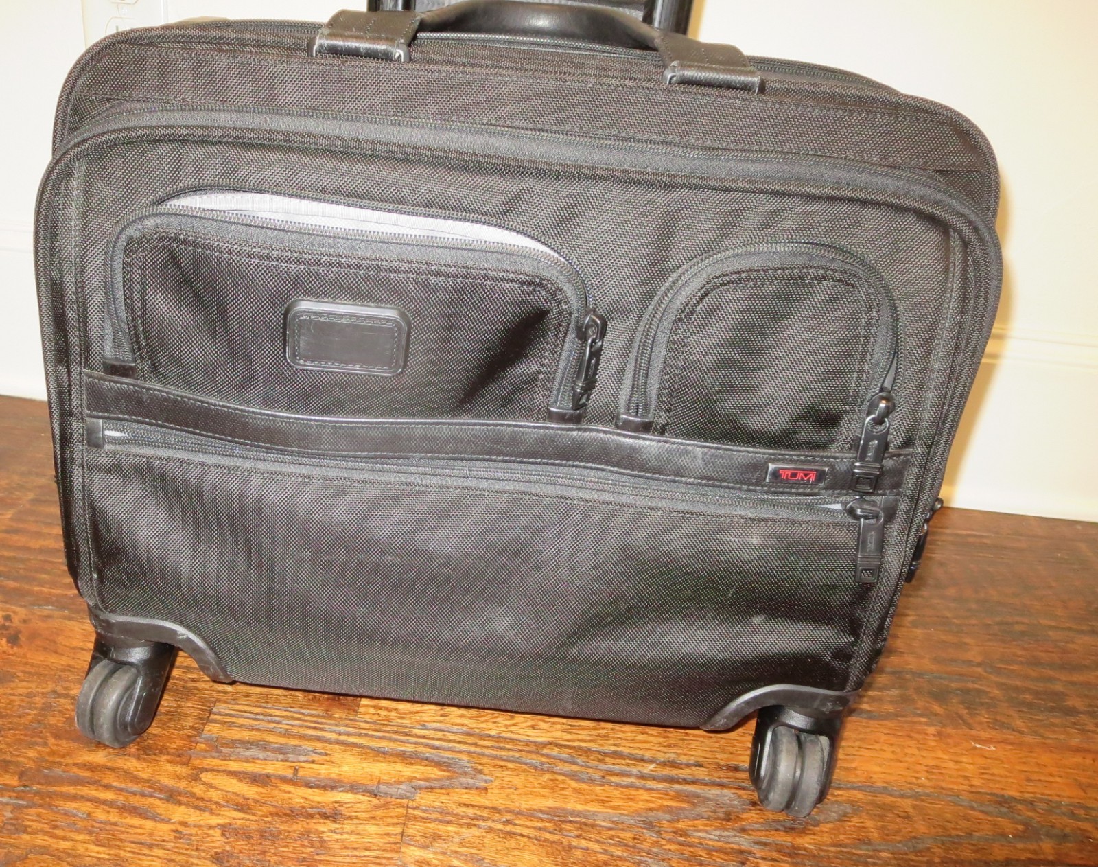 W@W TUMI Alpha Nylon 4 Wheeled Spinner Laptop Weekend expands Briefcase 26627D2