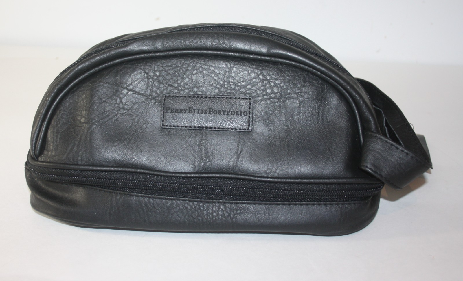 Perry Ellis Portfolio Travel Kit Two Zippered Sections NEW