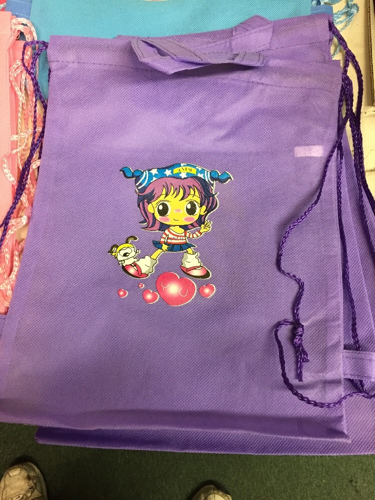 12 – Children’s Backpacks Drawstring Wholesale Kid School Bags Party Favor