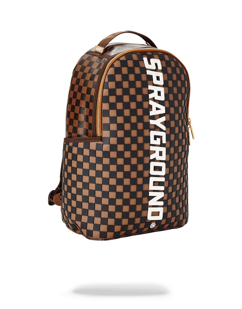 SPRAYGROUND 3D MOLDED RUBBER CHECKERED LOGO LIMITED EDITION