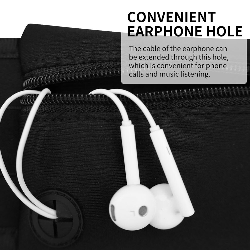 Waterproof Running Belt Fanny Pack Waist Pouch Outdoor Camping Hiking Zip Bag