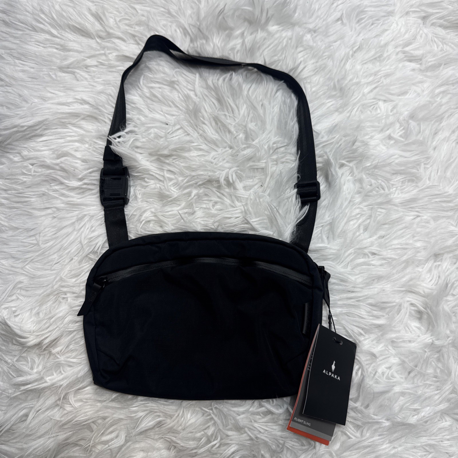 ALPAKA Flight Sling Bag Cross Body Pack Tactical Utility Travel Black New!