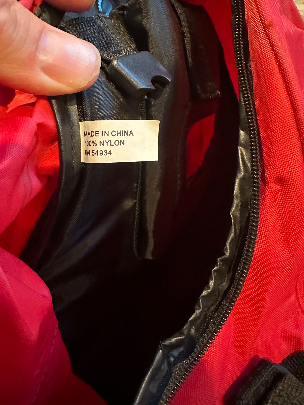 Speedo Backpack Red & Black