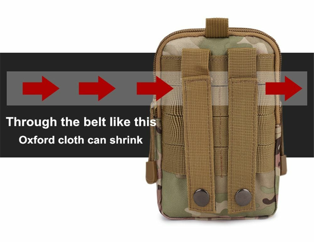 Men Tactical Military Bag 600D For Belt Backpack Shoulder Waterproof Nylon Army