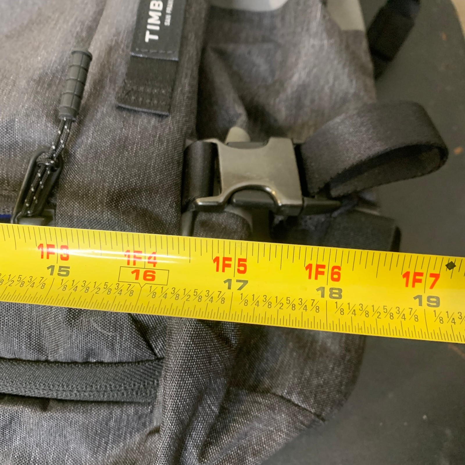 Timbuk2 Authority Laptop Backpack Gray Static with Whitepages PRO Logo