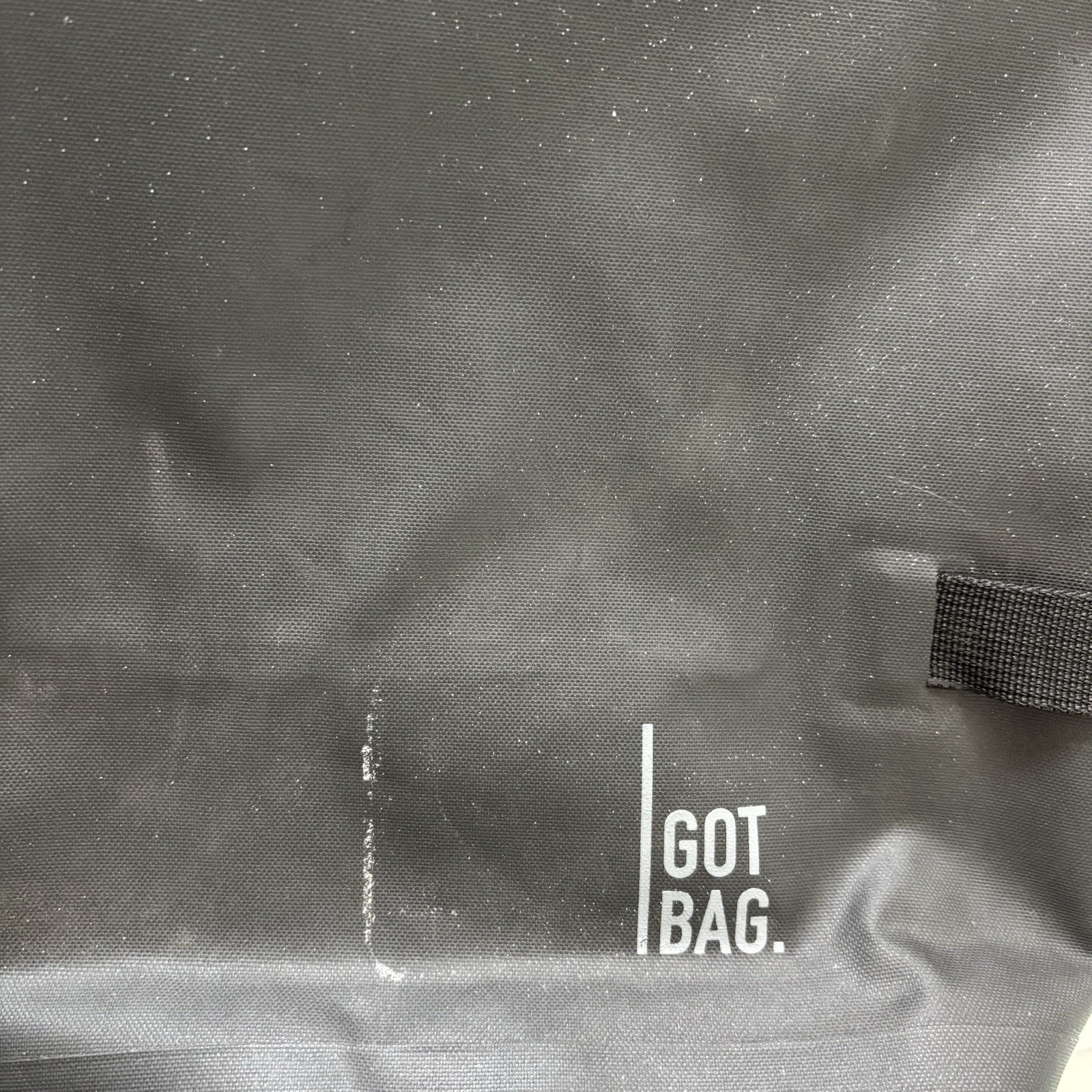 GOT BAG Rolltop Easy Black Backpack Water Resistant Outdoor Gear PFA PVC FREE