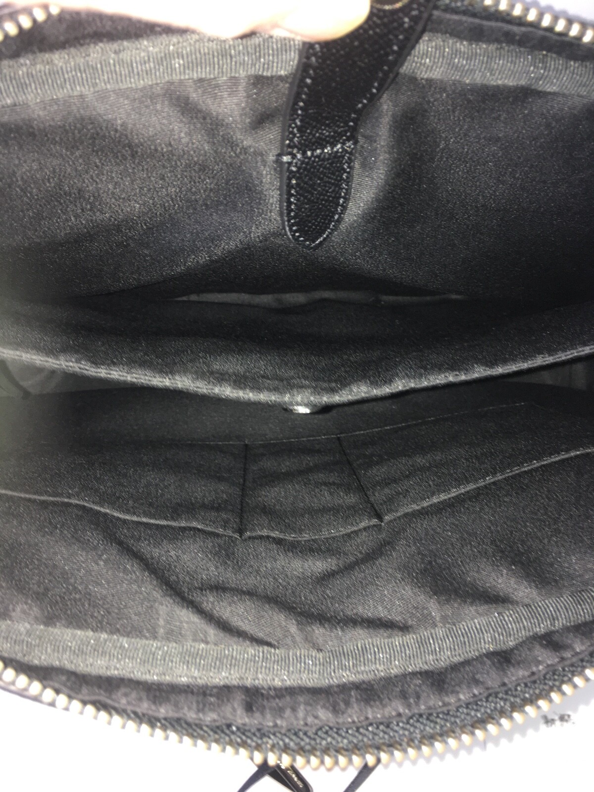 Coach Metropolitan Black Slim Briefcase Handbag Leather Laptop Bag
