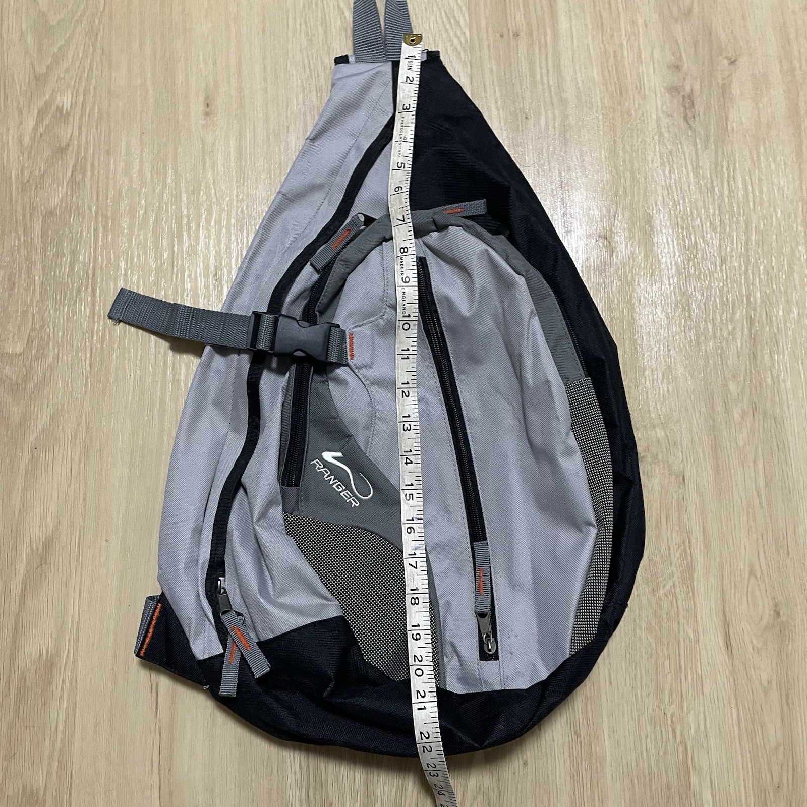 Vintage Ranger Sling Bag Crossbody Messenger Backpack Oakley ACG Grey Y2K 00s