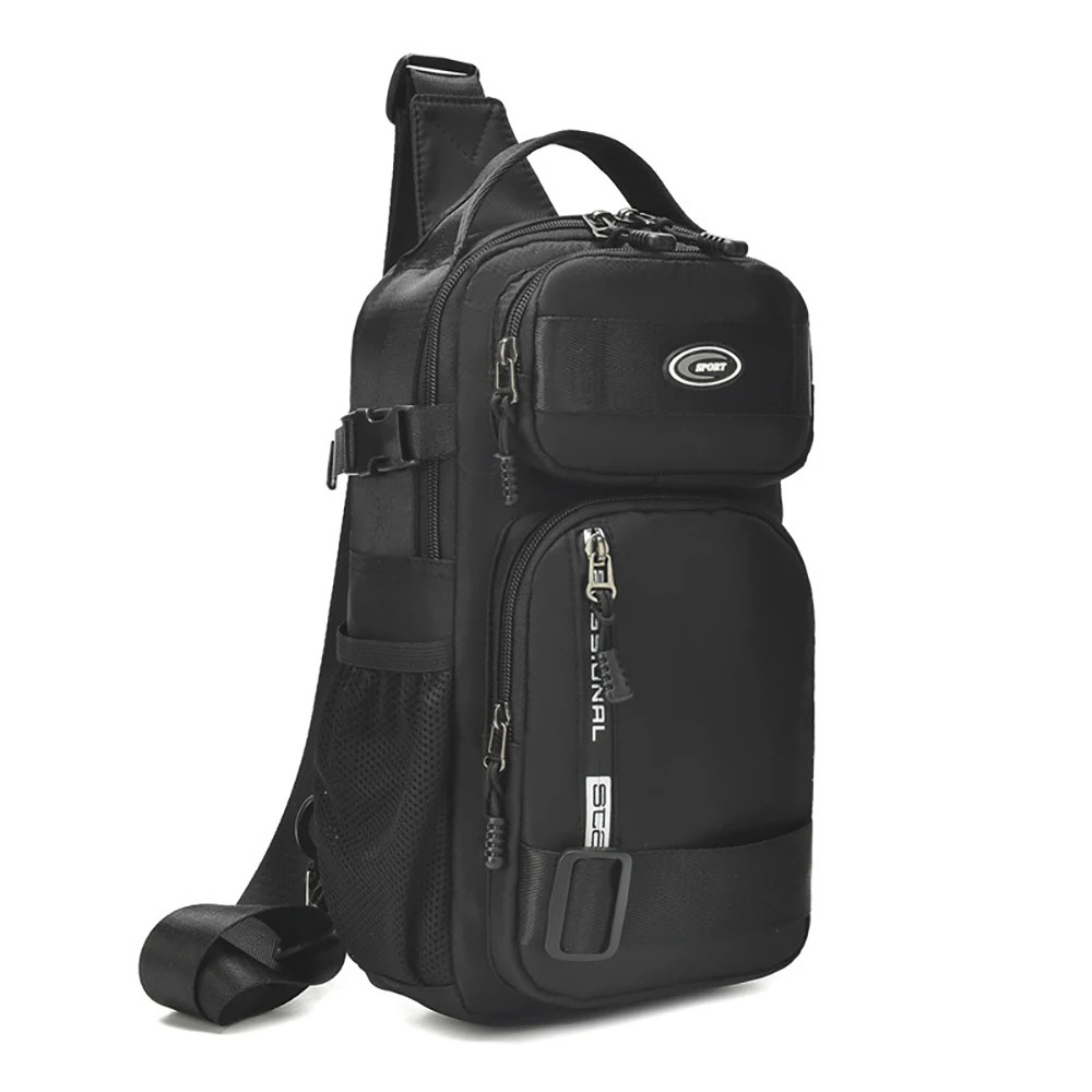 Fashion Men’s Chest Bag Casual Sports Wear-resistant Waterproof Scratch Resistan