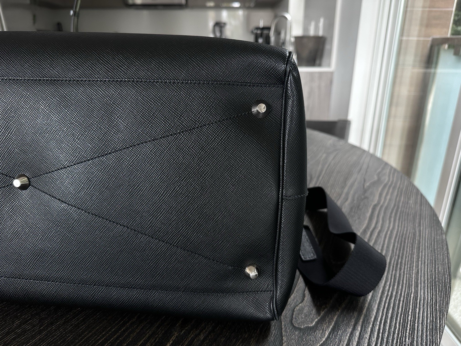 Prada Saffiano Leather Duffle Bag