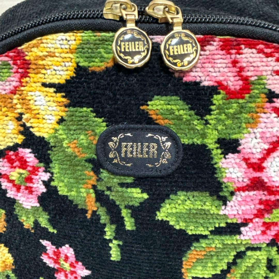 Feiler Rucks Floral Pattern Rare