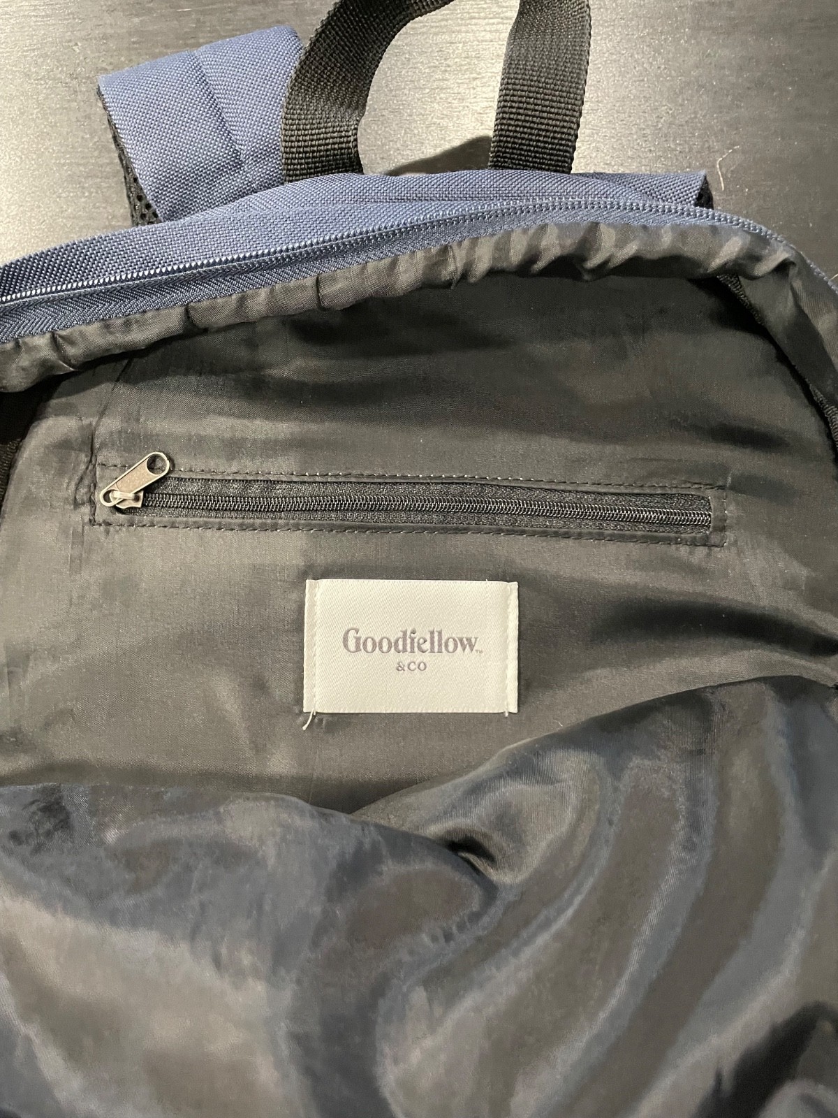 Goodfellow Brand, Blue and Black Book Bag for Mens/Teens