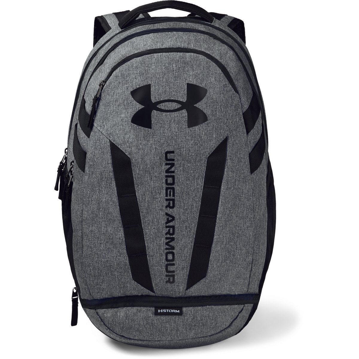 UNDER ARMOUR UA Hustle 5.0 Backpack 29L Commuter Bag Laptop Gray/Black NWT