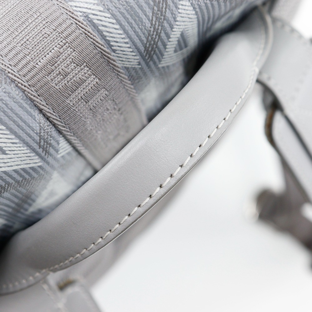 Dior 1ESBA021CDP Backpack HIT THE ROAD Backpack Daypack gray PVC mens