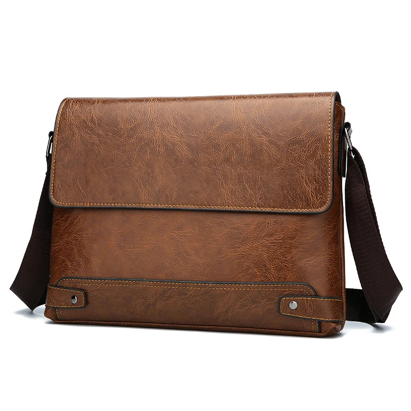Men’s Shoulder Crossbody Bag – Business Travel Work Large Capacity
