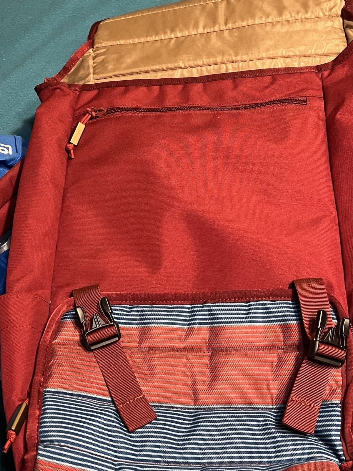 OGIO RUCK 20” Back bag laptop bag Red, Blue, white, , Very Good Condition Rare