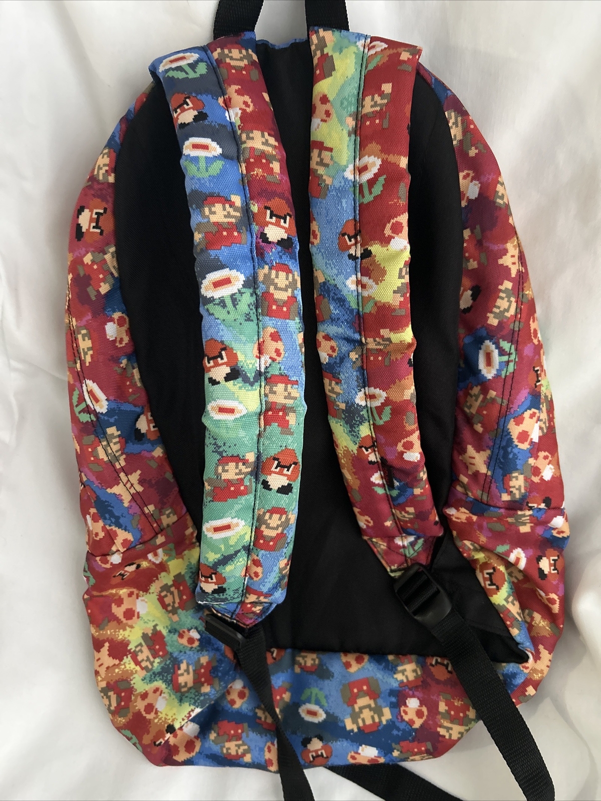 Vans Nintendo Super Mario Bros Backpack 8 Bit Print