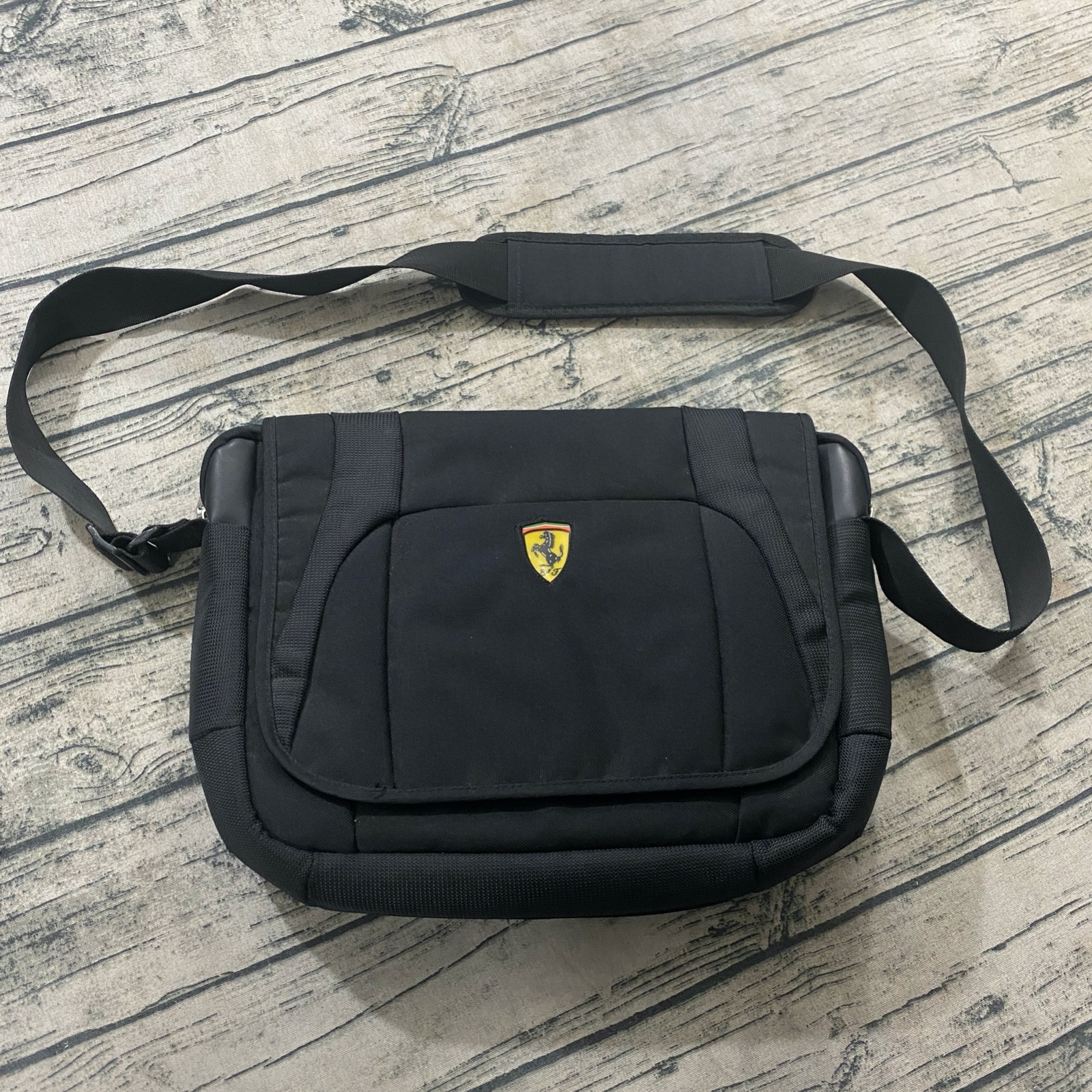 Scuderia Ferrari Laptop Messanger Bag Racing Logo Travel Handbag