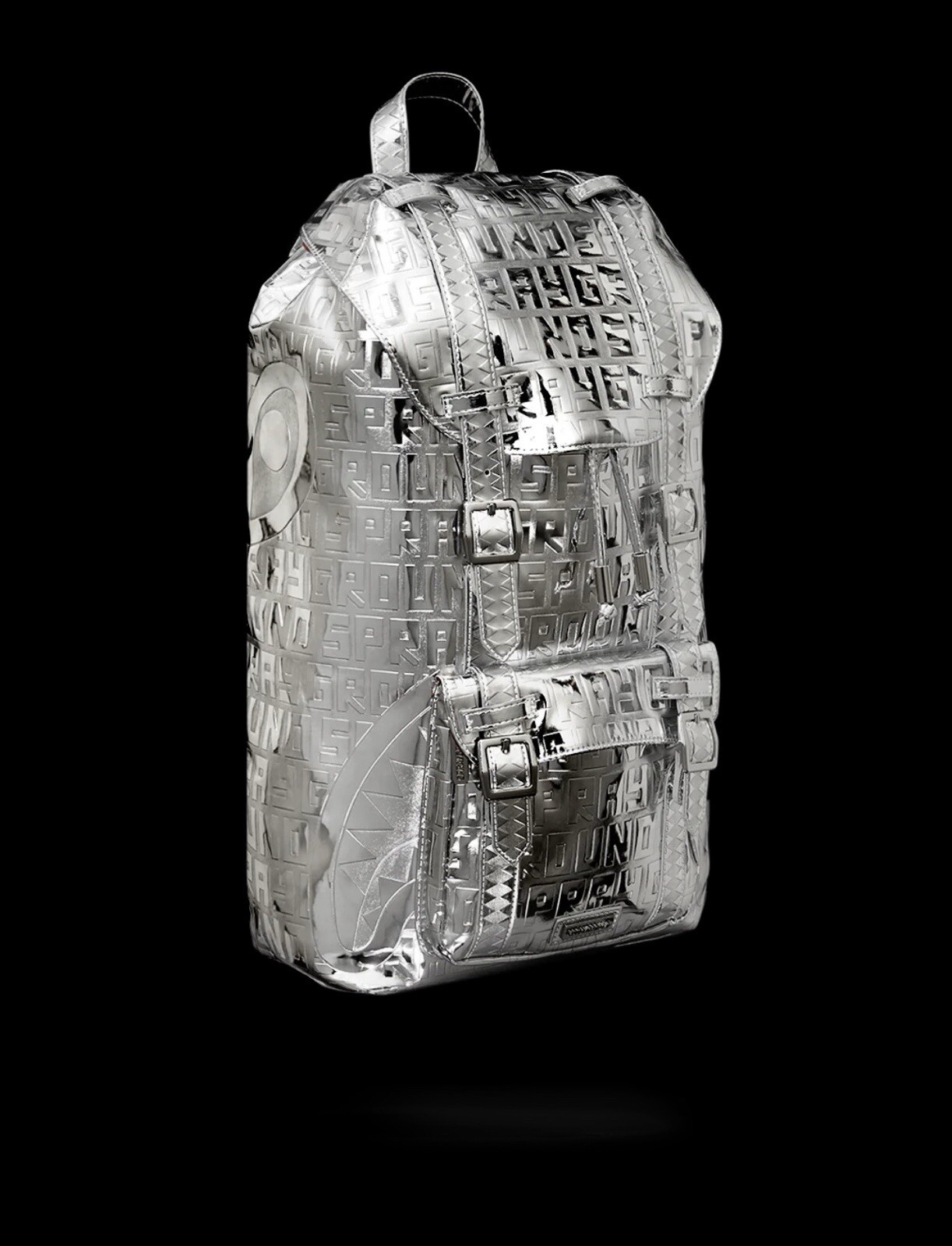 SPRAYGROUND- LIMITED EDITION- FUTURE TITAN METALLIC HILLS BACKPACK