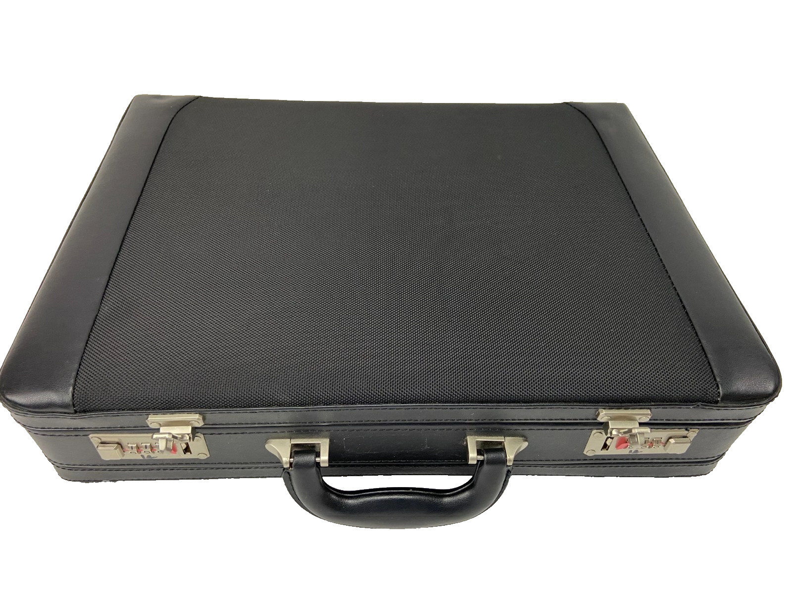 FORAY Black Briefcase Attache with Expandable Insert