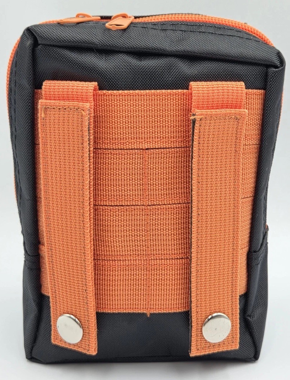 Armor All Headrest Storage Bag Mini Backpack Zip Closure Style Back Snap Strap