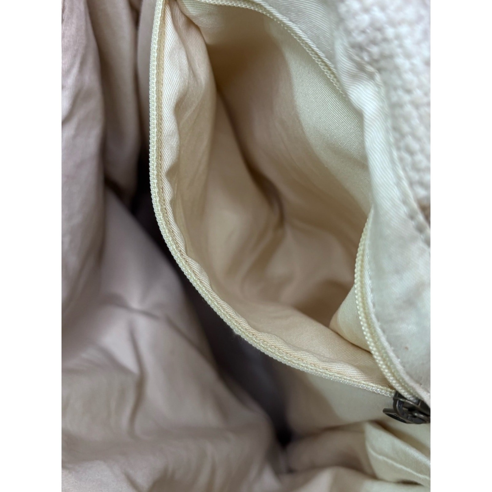 Universal Thread Canvas Stripe Drawstring Backpack – Neutral Stripe