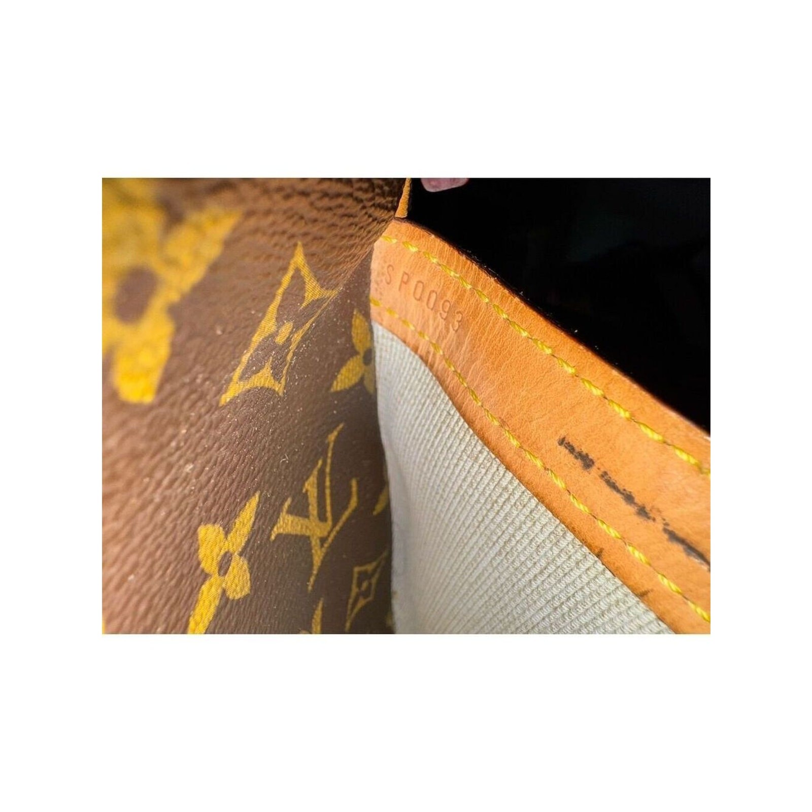 Louis Vuitton Monogram Reporter PM Brown Crossbody Bag Unisex Adults