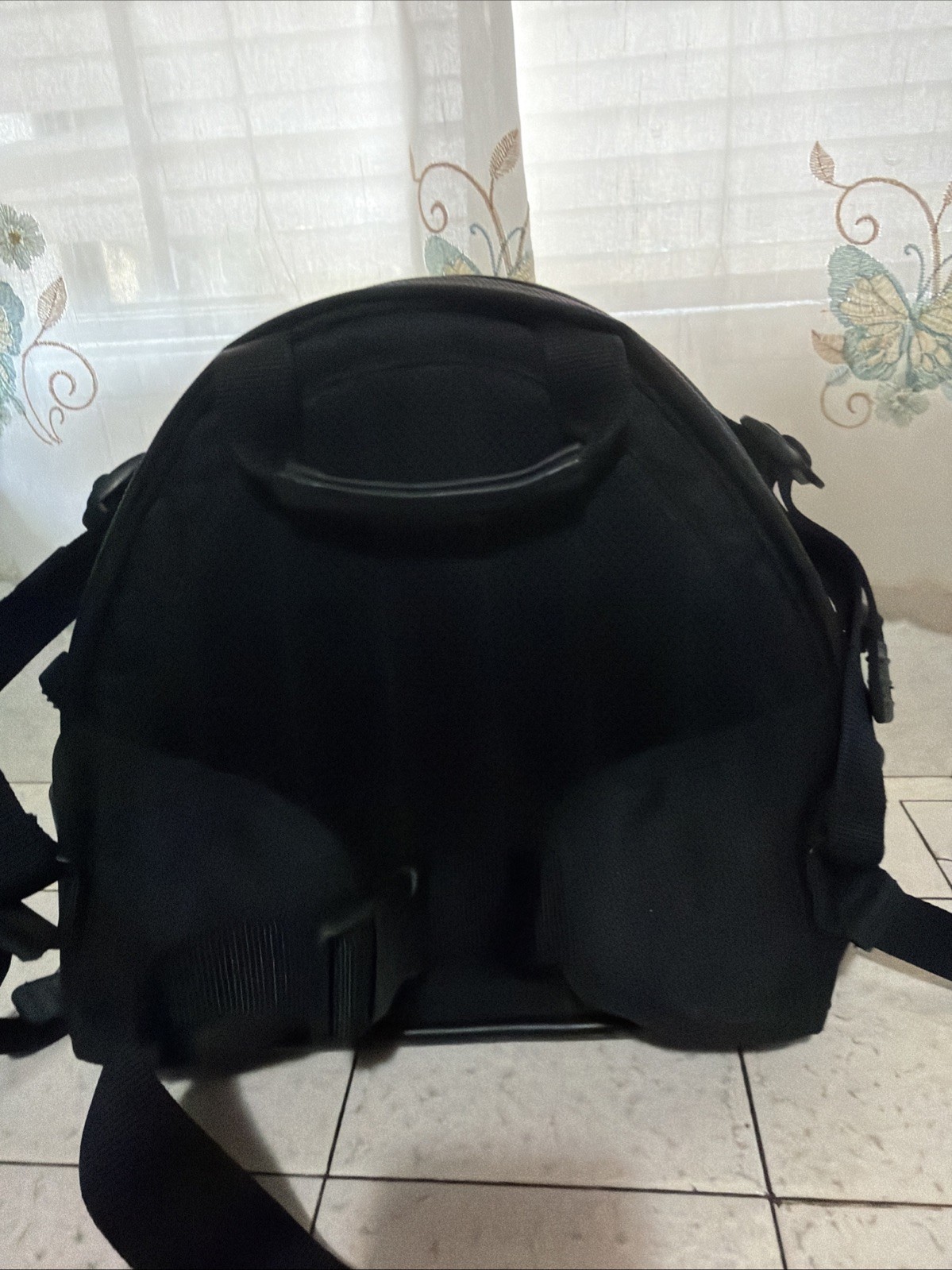 Tumi T2 Ballistic Nylon Multi Compartment Travel Rucksack Waist Pack BLACK